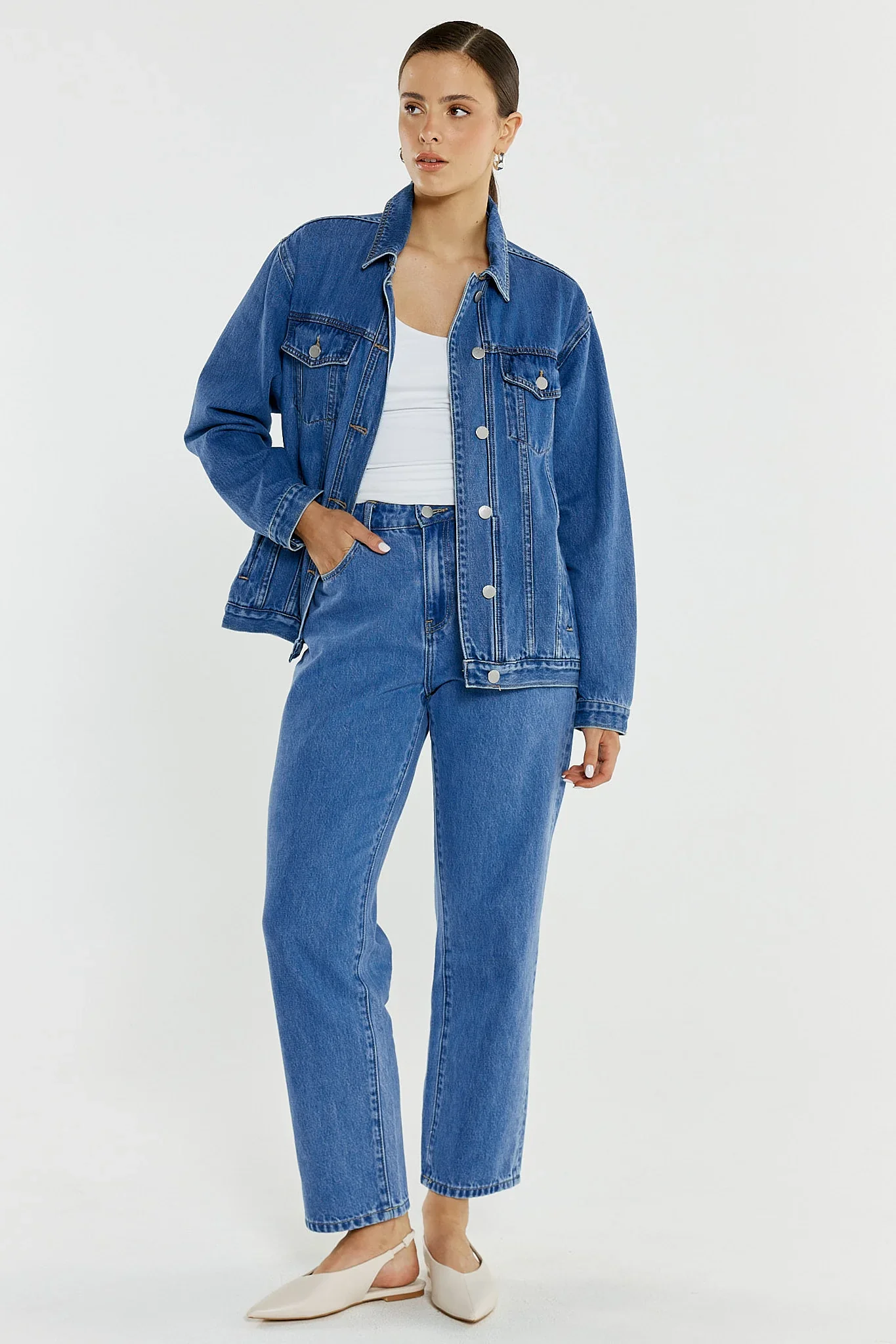 Aimee Denim Jacket - Image 4