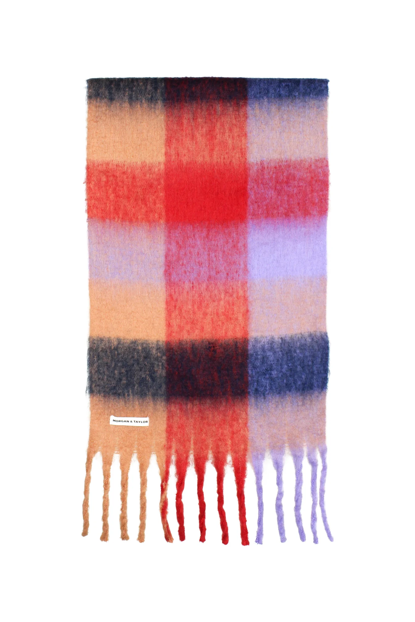 Emma Chunky Check Scarf - Image 2