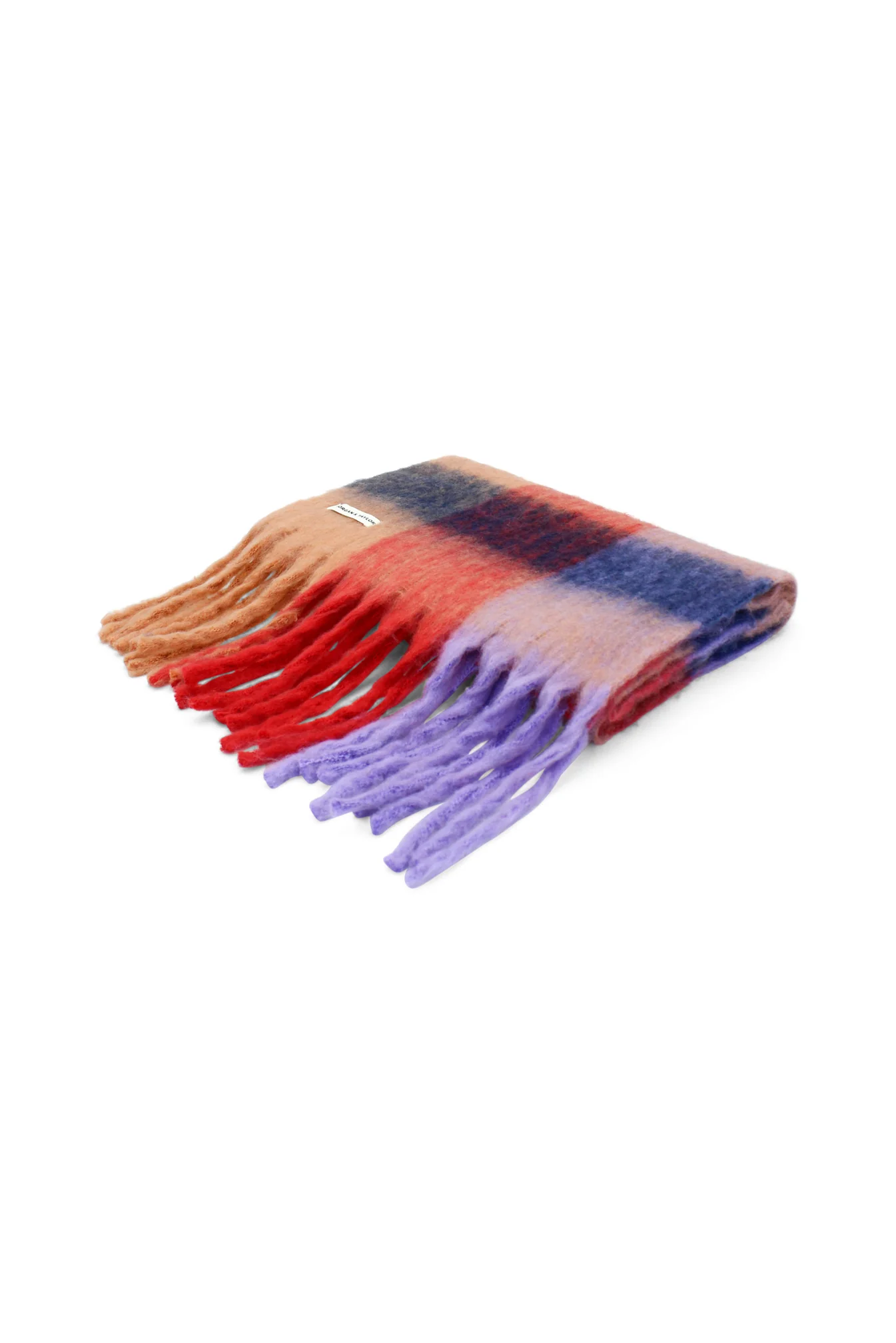 Emma Chunky Check Scarf - Image 4