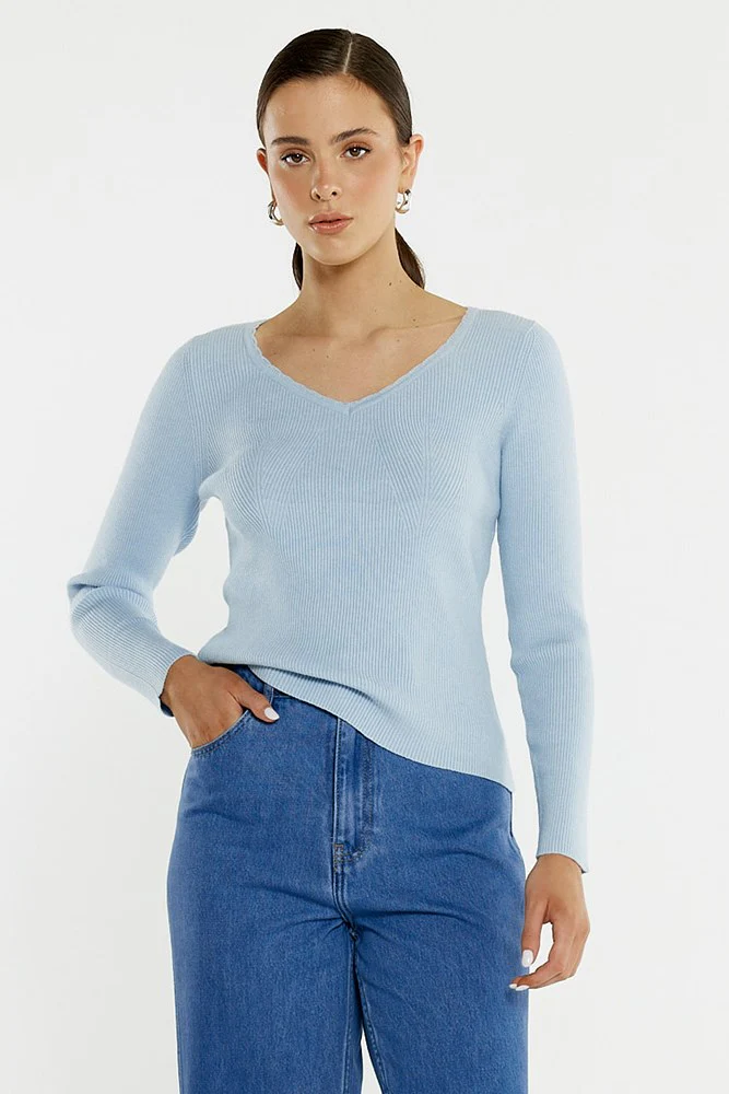 Hope Trim Knit Top