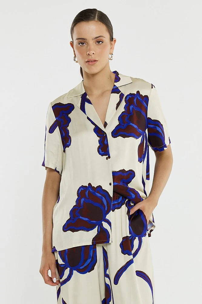 Jade Satin Shirt