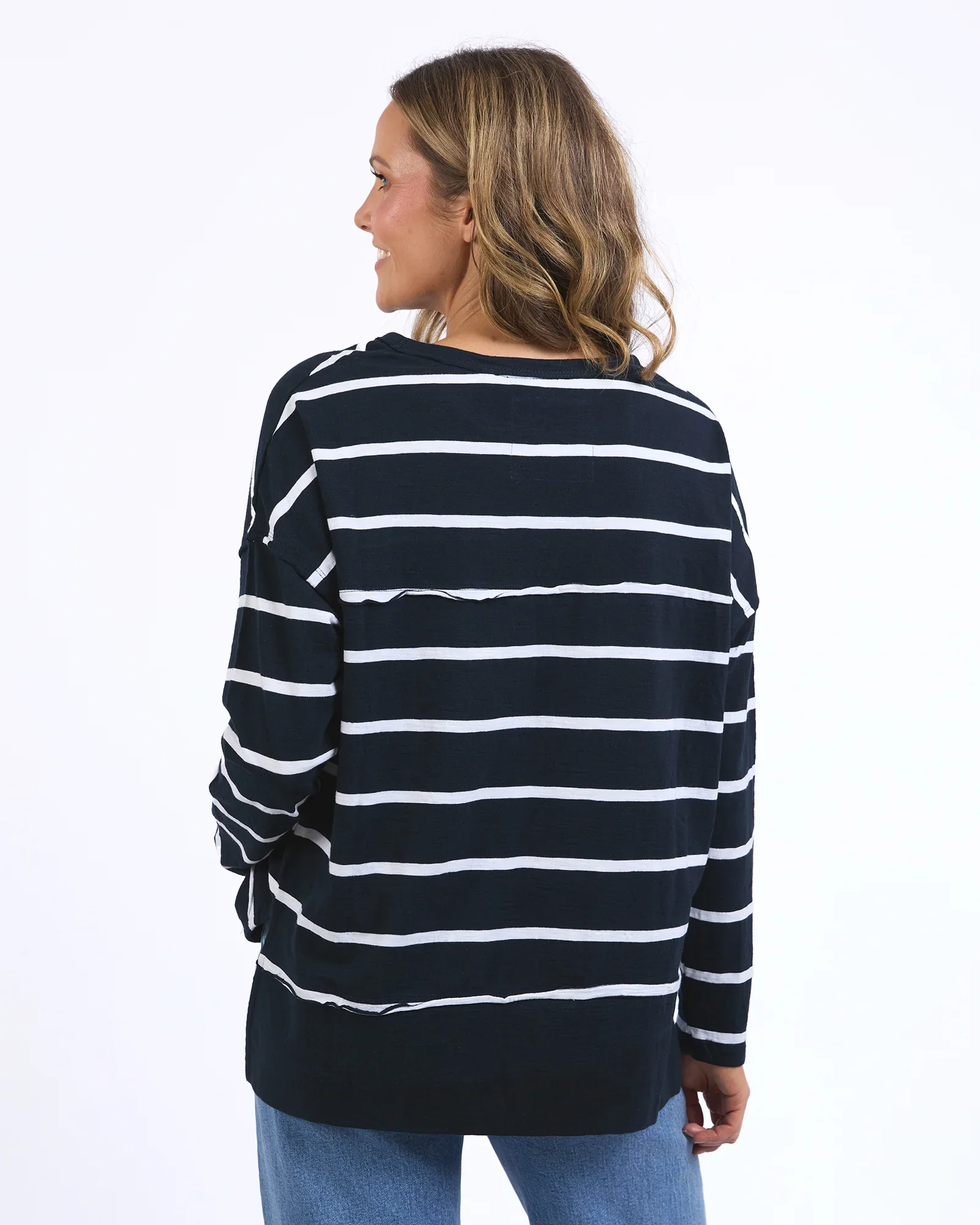 Jayne Stripe Throw On Top - Image 4