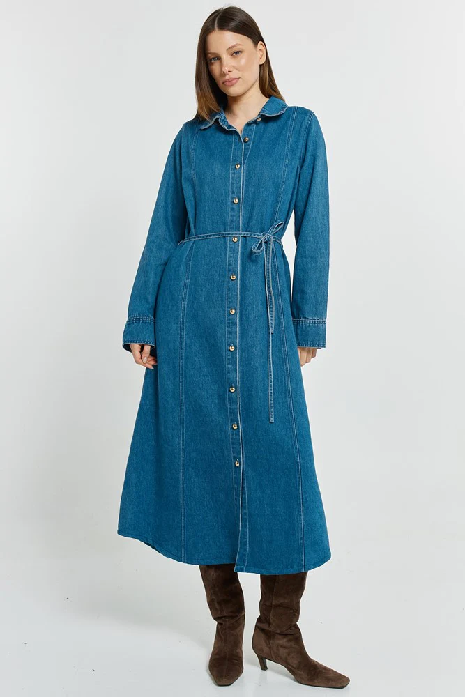 Nico Denim Dress - Image 2