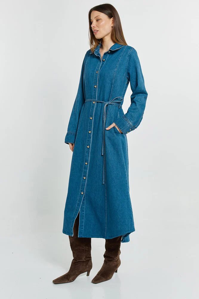 Nico Denim Dress - Image 3