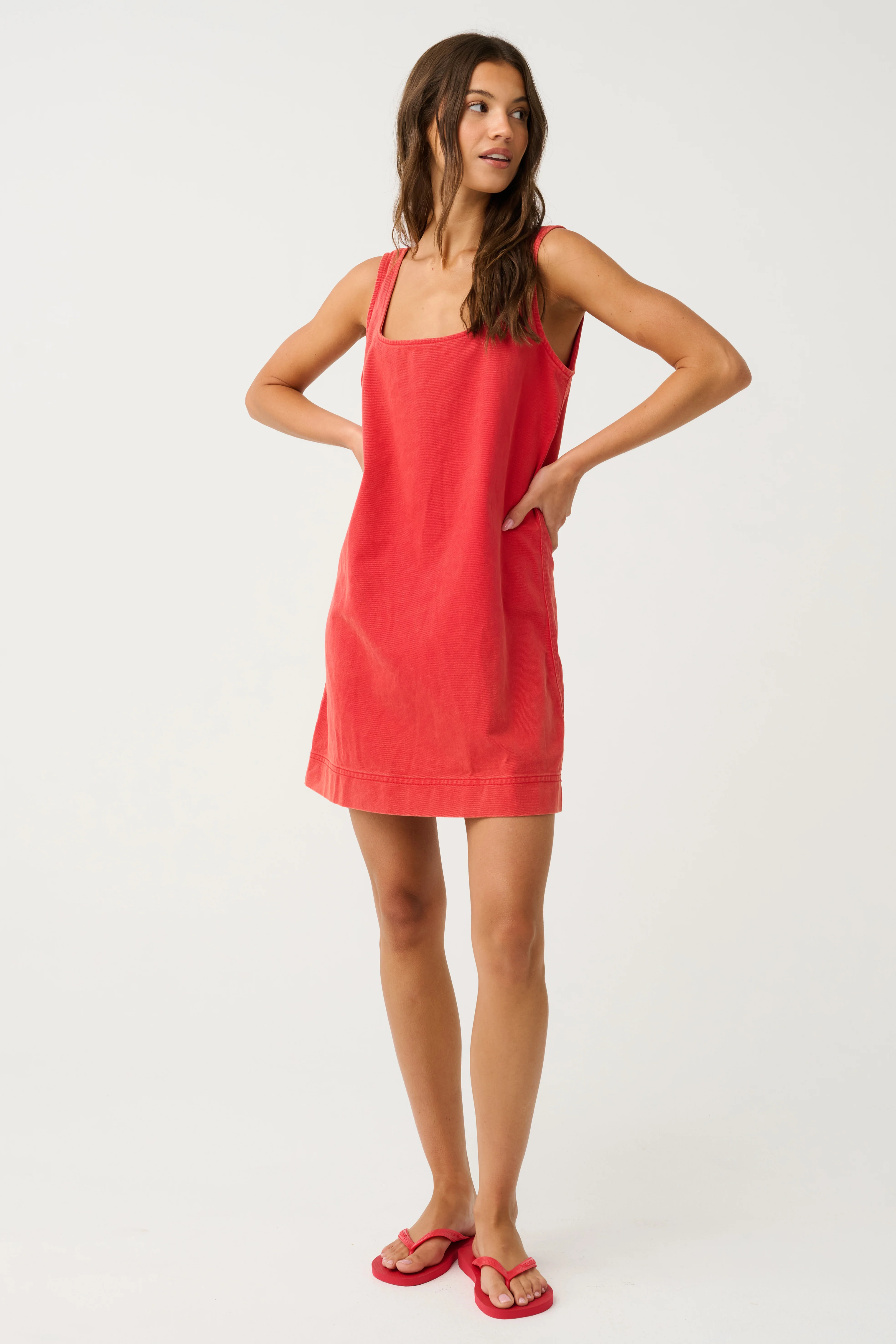NOA MINI DRESS - Ruby Denim - Image 2
