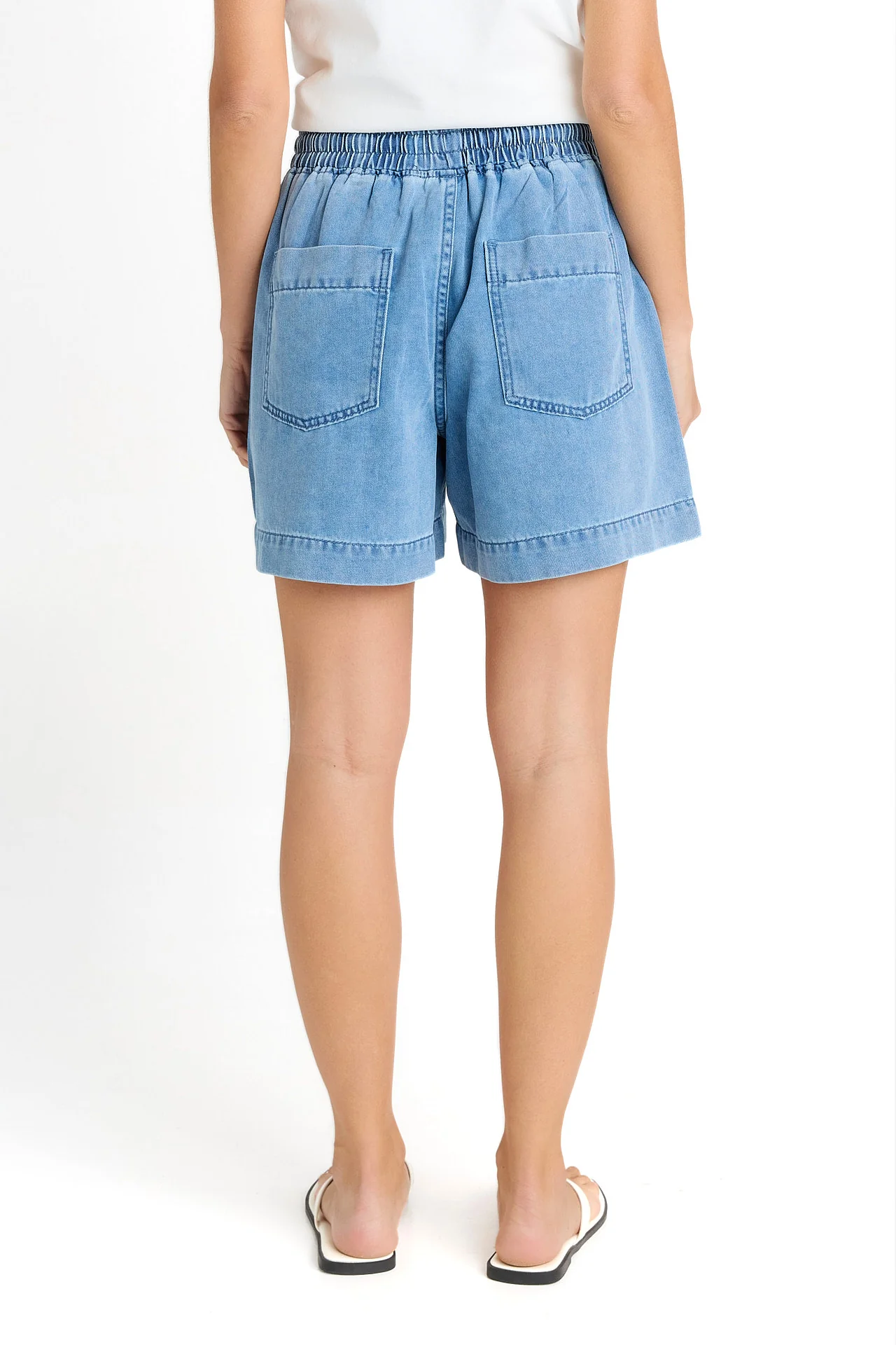 Quinn Cotton Short - Blue Medium - Image 2