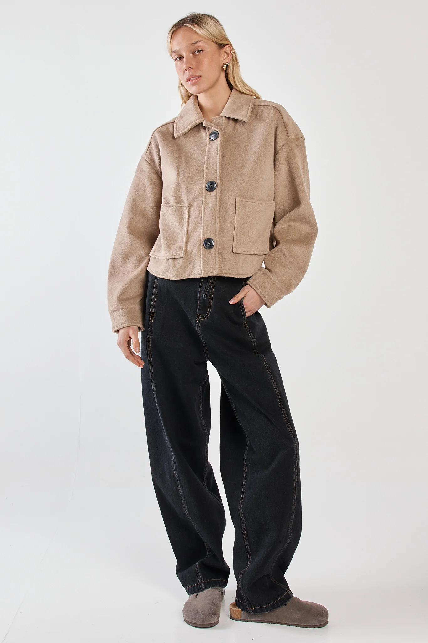 Rochelle Cropped Coat - Image 2