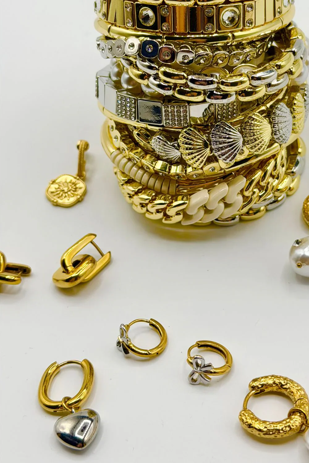 Solid Square Hoops - Image 2