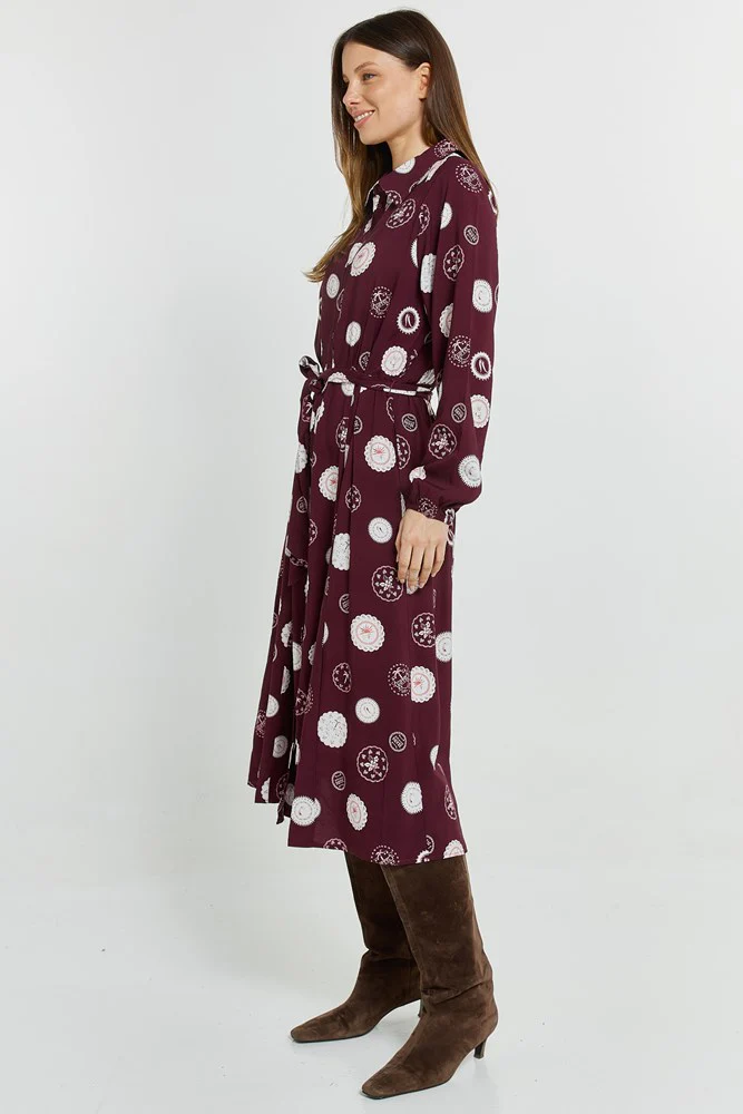 Stamp Shirt Dress - Image 3