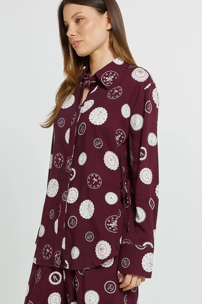 Stamp Tie Shirt - Image 3