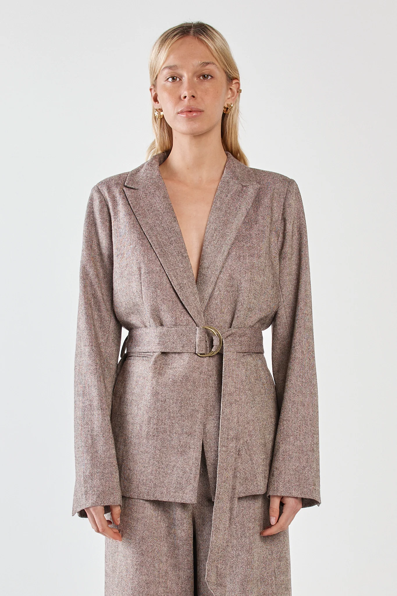 Thalia Belted  Blazer