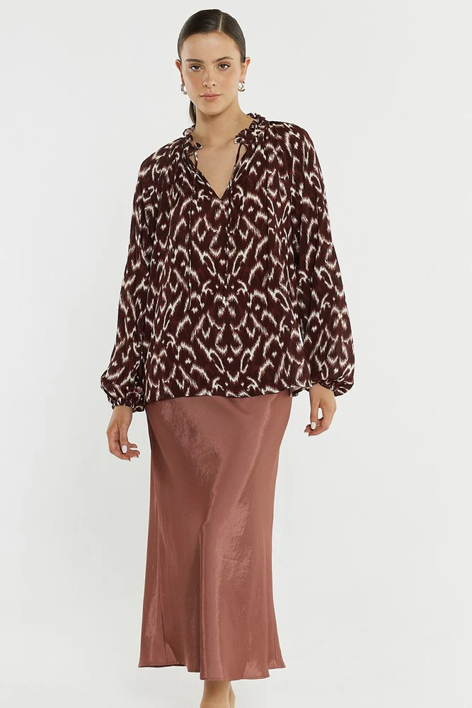 Willow Tie Front Blouse - Image 2