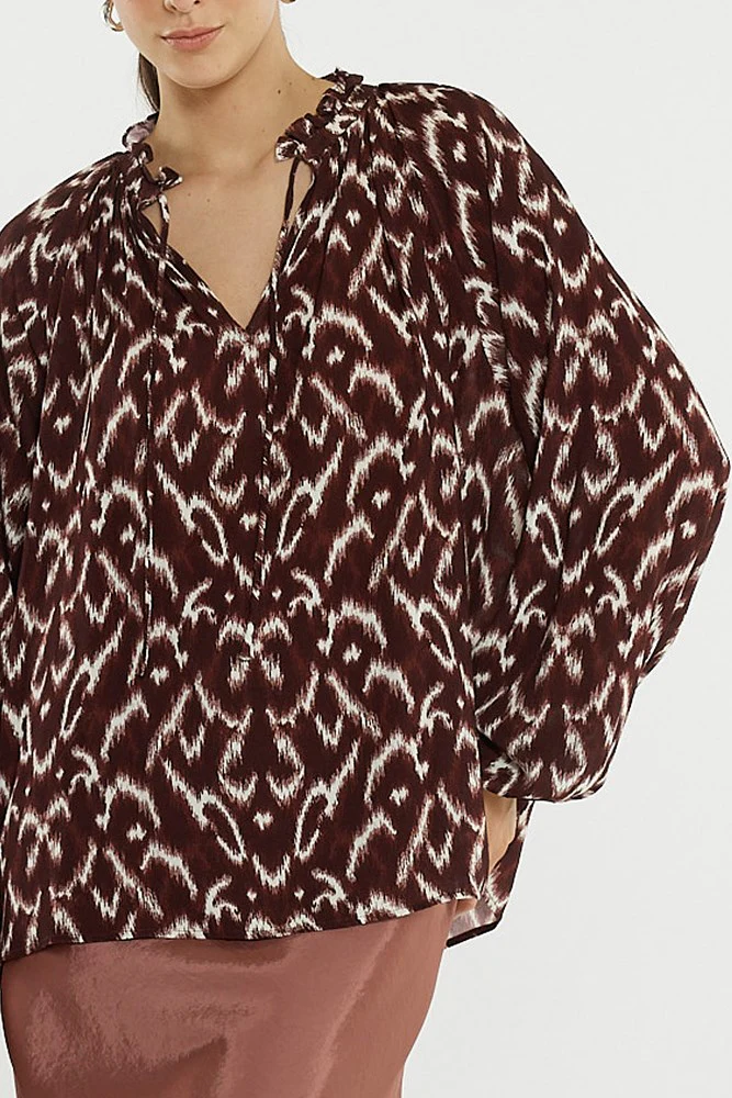 Willow Tie Front Blouse - Image 3